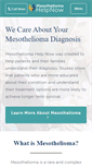 Mobile Screenshot of mesotheliomahelpnow.com